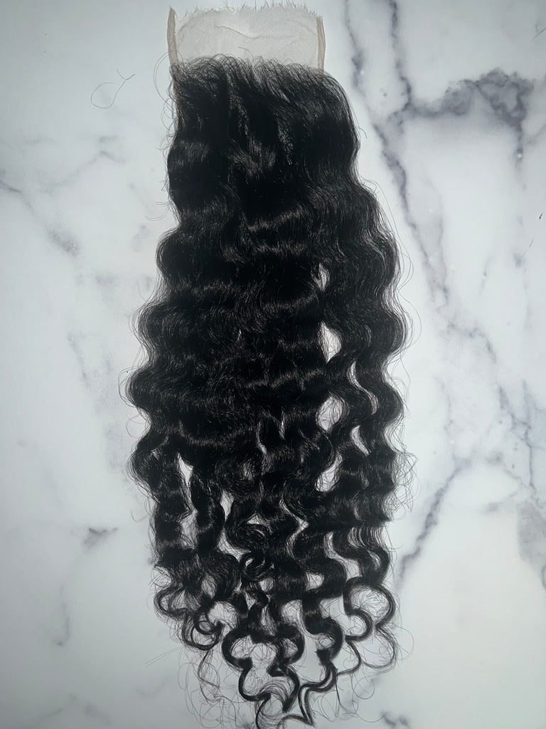 5x5 HD Indian Rare Curly Lace Closure