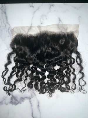 13x6 Rare Curly Swiss lace