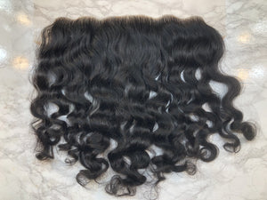 13x4 Raw Indian Curly Lace Frontal