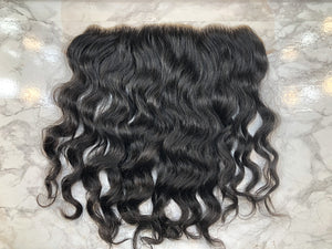 13x4 Raw Indian Waves & Curls Lace Frontal