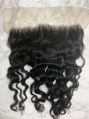 13x6 Raw Indian Curly Lace Frontal