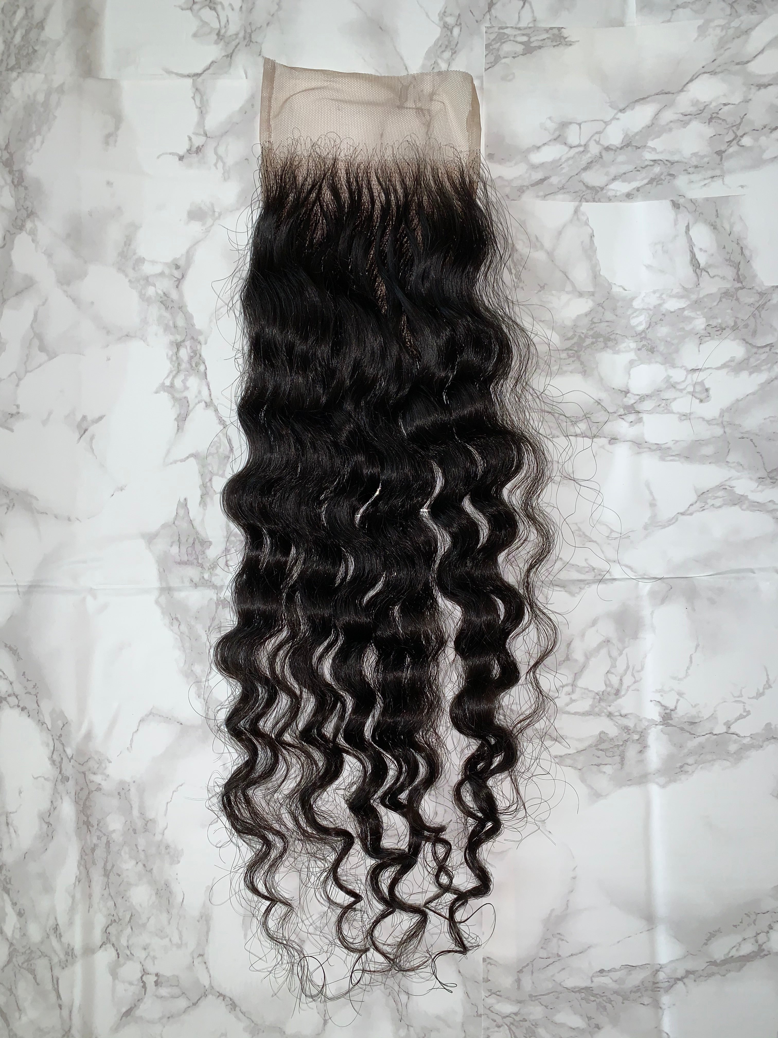 5x5 Raw Curly Lace Closure