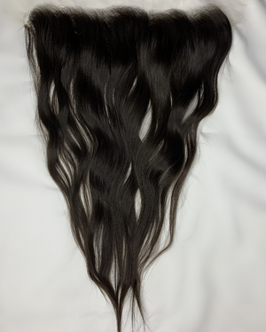 13x4 HD Lace Raw Indian Straight(ish)