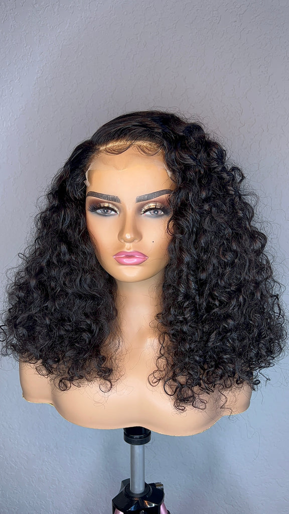 6x6 Rare Curly HD Lace Closure