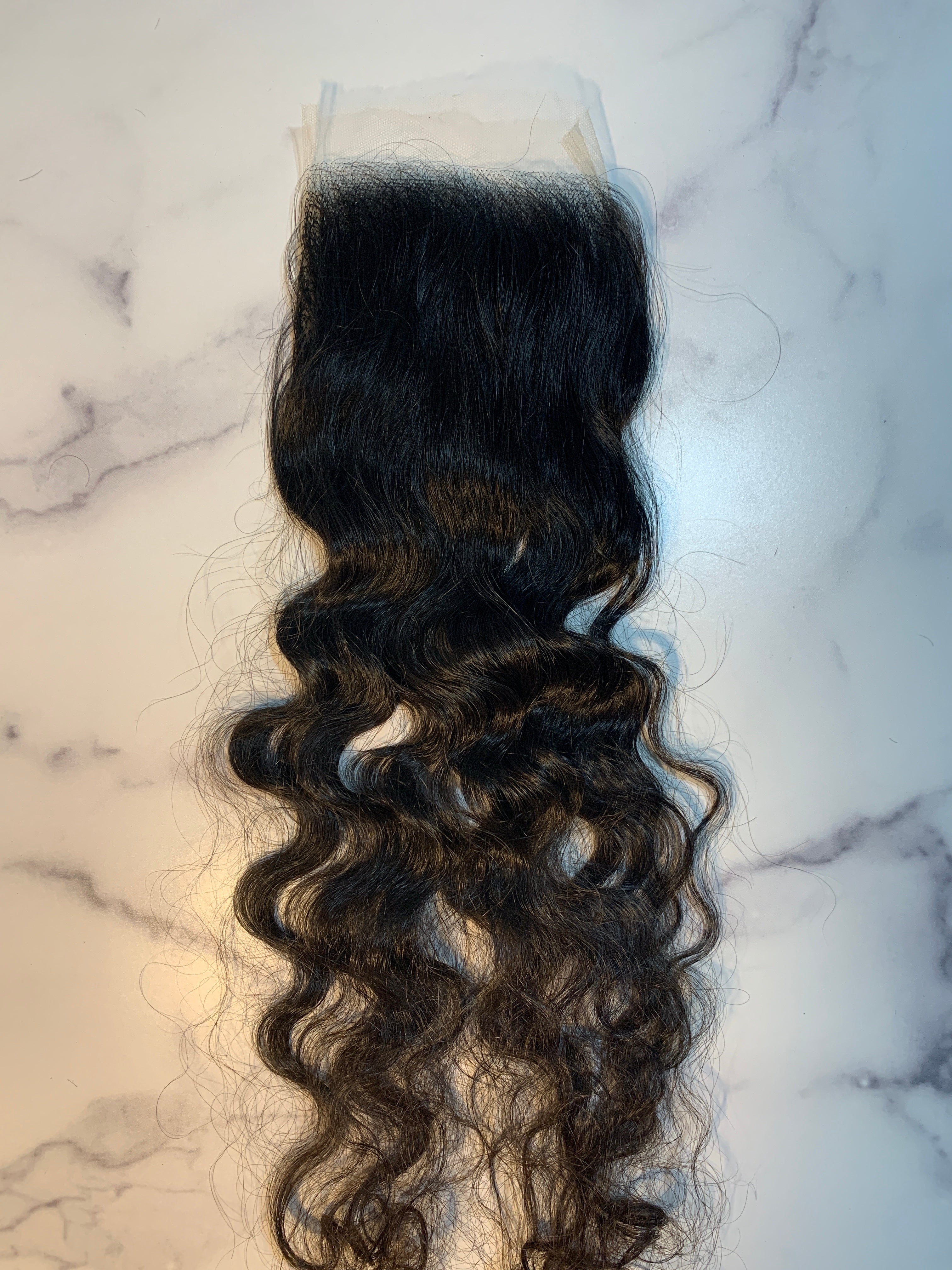 5x5 Raw Indian Curly HD Lace